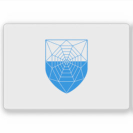 Die Flagge von Aasiat (Egedesminde), Grönland Aufkleber