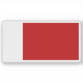 Die Flagge von Ajman Aufkleber