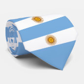 Die Flagge von Argentinien Krawatte (Gerollt)