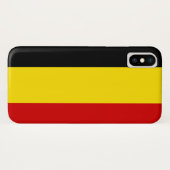 Die Flagge von Belgien Case-Mate iPhone Hülle (Rückseite (Horizontal))