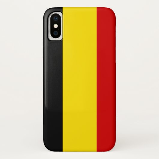 Die Flagge von Belgien Case-Mate iPhone Hülle (Rückseite)