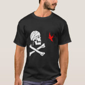 Die Flagge von Captain Jack Sparrow T-Shirt (Vorderseite)