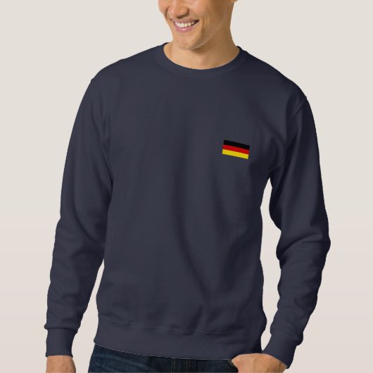 Die Flagge von Deutschland Sweatshirt (Vorderseite)