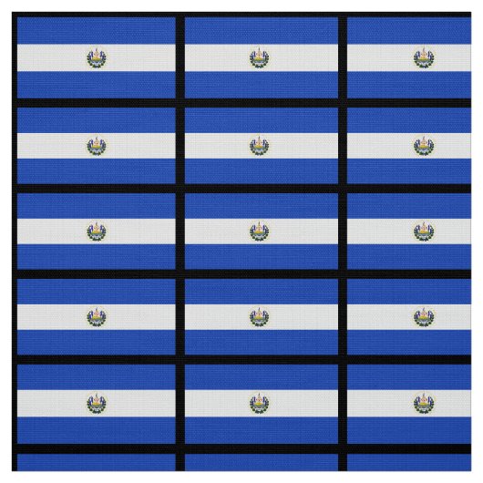 Die Flagge von El Salvador Stoff (Muster)