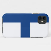 Die Flagge von Finnland - Siniristilippu Case-Mate iPhone Hülle (Rückseite (Horizontal))