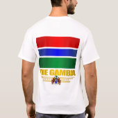 Die Flagge von Gambia T-Shirt (Rückseite)