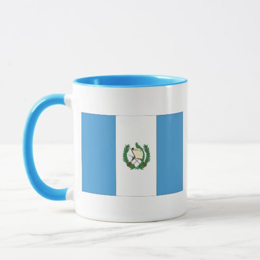 Die Flagge von Guatemala Tasse (Links)