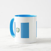 Die Flagge von Guatemala Tasse (Vorderseite Links)