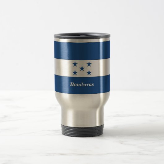 Die Flagge von Honduras Reisebecher (Mittel)