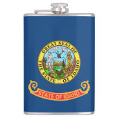 Die Flagge von Idaho: der Staat von Gem, der Ameri Flachmann (Vorderseite)