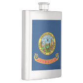 Die Flagge von Idaho: der Staat von Gem, der Ameri Flachmann (Rechts)