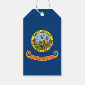 Die Flagge von Idaho: der Staat von Gem, der Ameri Geschenkanhänger (Vorderseite)