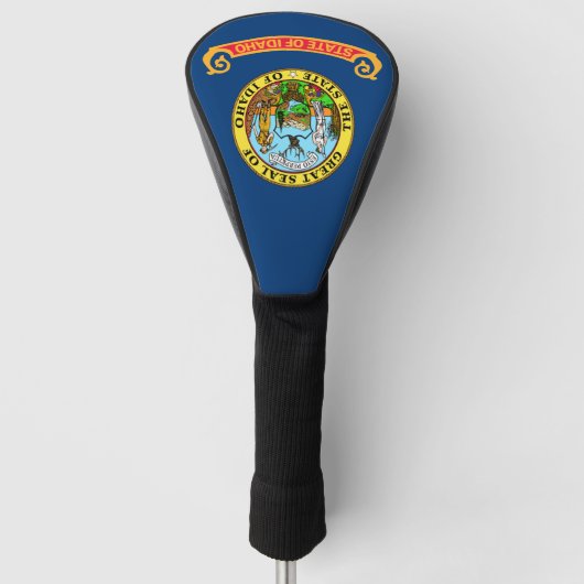 Die Flagge von Idaho: der Staat von Gem, der Ameri Golf Headcover (Vorderseite)