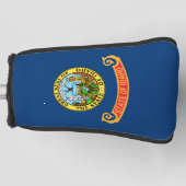 Die Flagge von Idaho: der Staat von Gem, der Ameri Golf Headcover (Vorderseite)