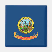 Die Flagge von Idaho: der Staat von Gem, der Ameri Magnet (Vorne)