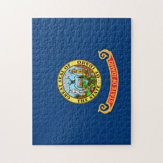 Die Flagge von Idaho: der Staat von Gem, der Ameri Puzzle (Vertikal)