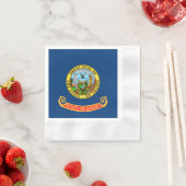 Die Flagge von Idaho: der Staat von Gem, der Ameri Serviette (Beispiel)
