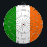 Die Flagge von Irland Dartscheibe<br><div class="desc">Die Flagge von Irland wird von den grünen,  weißen und orange Linien gemacht. Es ist ein großes Geschenk für die,  denen Liebe Irland oder ein irisches Erbe haben. Dieser Entwurf ist auch auf vielen anderen Produkten verfügbar,  damit Sie von wählen.</div>