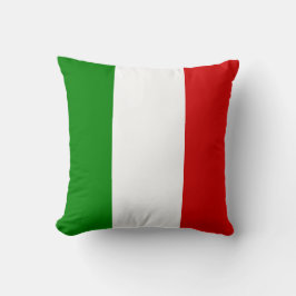 Die Flagge von Italien Kissen