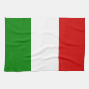 Die Flagge von Italien Küchentuch