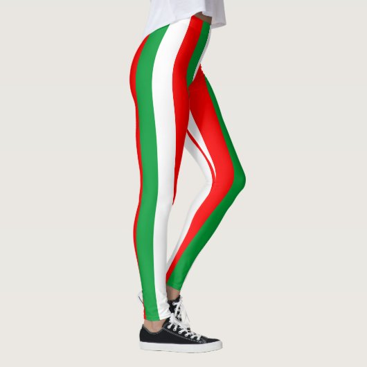 Die Flagge von Italien - La Bandiera Italiana Leggings (Rechts)