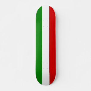 Die Flagge von Italien Skateboard
