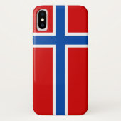 Die Flagge von Norwegen Case-Mate iPhone Hülle (Rückseite)