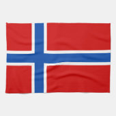 Die Flagge von Norwegen Handtuch (Horizontal)
