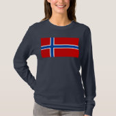 Die Flagge von Norwegen T-Shirt (Vorderseite)