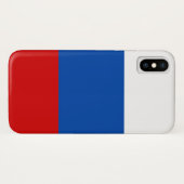 Die Flagge von Russland Case-Mate iPhone Hülle (Rückseite (Horizontal))