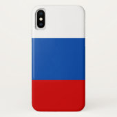 Die Flagge von Russland Case-Mate iPhone Hülle (Rückseite)
