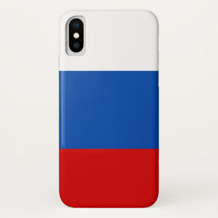 Die Flagge von Russland Case-Mate iPhone Hülle