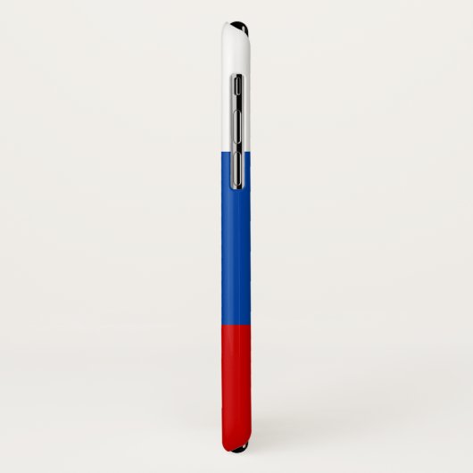 Die Flagge von Russland Case-Mate iPhone Hülle (Hinten/Links)