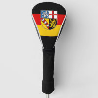 Die Flagge von Saarland Golf Head Cover