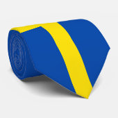 Die Flagge von Schweden Krawatte (Gerollt)