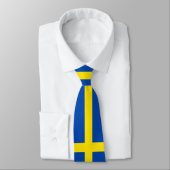 Die Flagge von Schweden Krawatte (Gebunden)