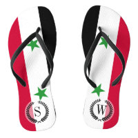 Die Flagge von Syrien