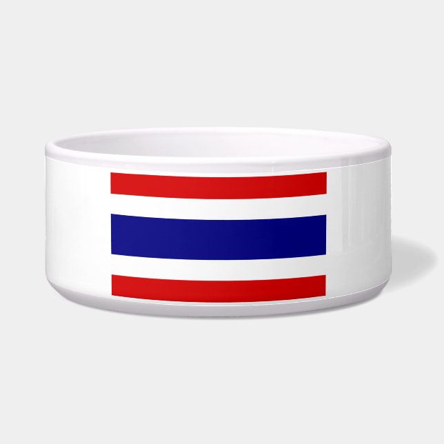 Die Flagge von Thailand Napf (Vorderseite)