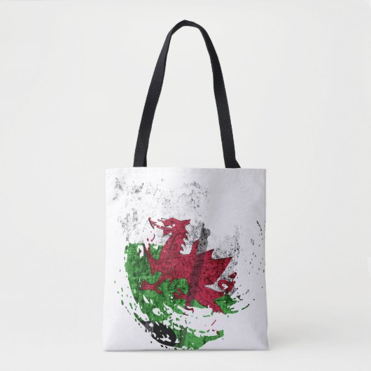 die Flagge von Wales Tasche (Vorderseite)