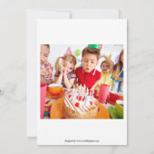 Die Flaggen-Gewohnheit des Kindes danken Ihnen Dankeskarte (Rückseite)