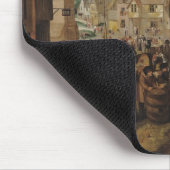 Die Flamen angemessen Mousepad (Ecke)