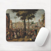 Die Flamen angemessen Mousepad (Mit Mouse)