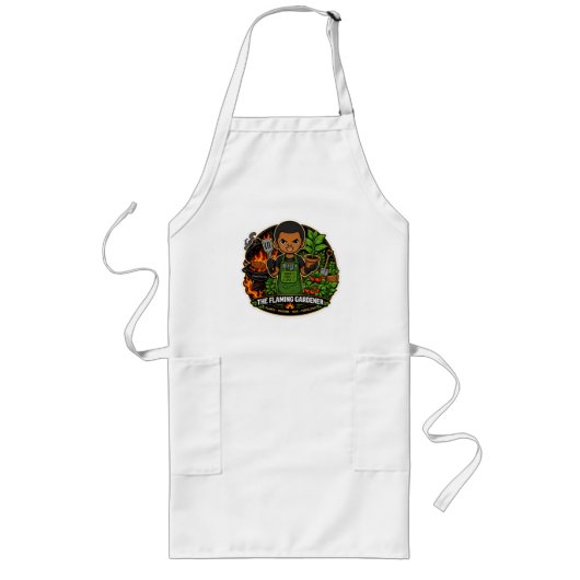 Die Flaming Gardener Schürze (Vorne)
