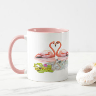 DIE FLAMINGO-FAMILIE TASSE