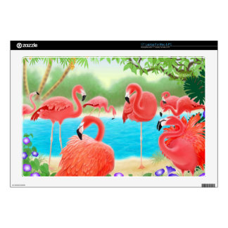 Die Flamingo-Lagune-Laptop-Haut 43 Cm Laptop Skins