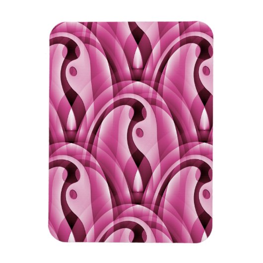 Die Flamingos... Magnet (Vertikal)