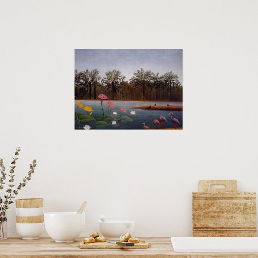 Die Flamingos Poster (Küche)
