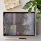 Die Flamingos Seidenpapier (Geschenk)