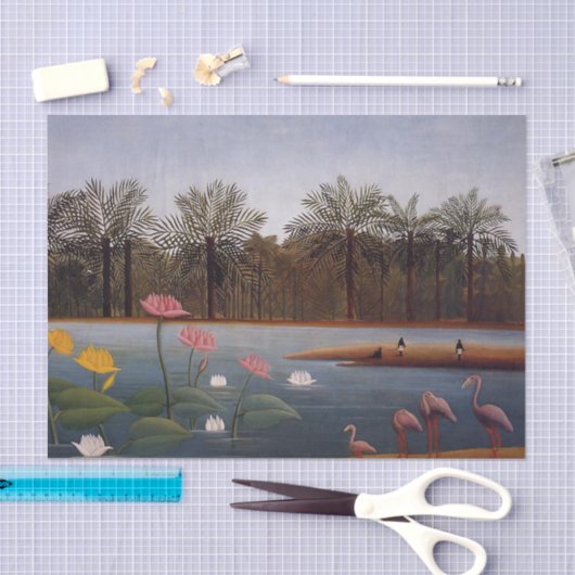 Die Flamingos Seidenpapier (Handwerk)