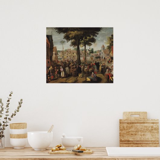 Die flämische Messe Poster (Küche)